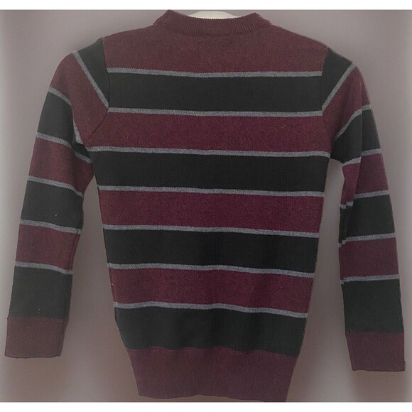 FAZE 1| SIZE 6 BOYS SWEATER |PULLOVER KNITS CHRISMAST TRIPED - Picture 2 of 10